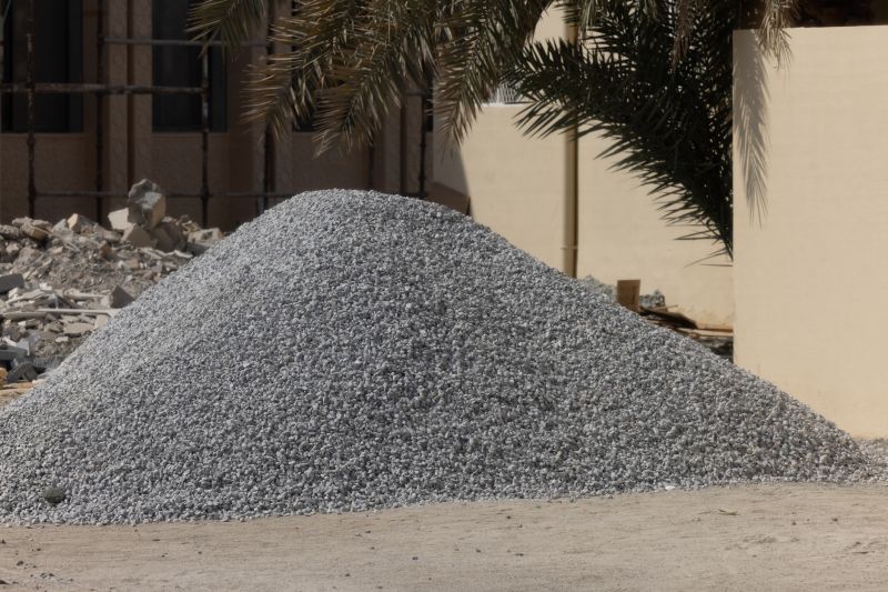 Crushed Granite Installation
