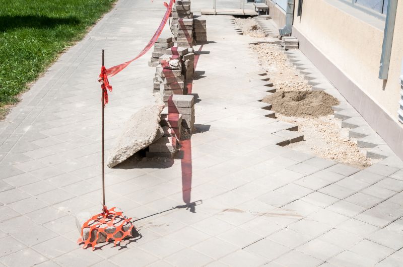 Loose Fill Paving Installation